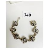SILVER 925 ROSE BRACELET