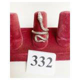 SILVER 925 COILED SNAKE RING SIZE 7