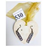 BRIGHTON PEACE PIERCED EARRINGS