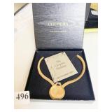 THE CLEOPATRA NECKLACE THE FRANKLIN MINT BOXED