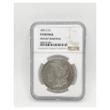 1893 S MORGAN SILVER DOLLAR NGC VF