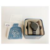 FOSSIL WRISTWATCH IN TIN YES GIRL YES STAY WILD