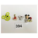 FOUR DISNEY PINS