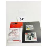 COLLECTORS 3- 80 CENT STAMPS