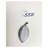 BRIGHTON WHITE DRUZY PENDANT