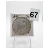 1896 MORGAN SILVER DOLLAR