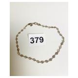 SILVER 925 MILOR ITALY ANKLET BRACELET