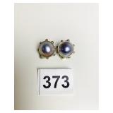 STERLING SILVER CLIP ON EARRINGS PEARL ESSENCE