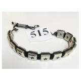 KING BABY BRACELET WITH STAR LINKS