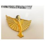 CHARLES GARNIER PARIS EGYPTIAN FEMALE FIGURE PIN