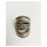 CAROLYN POLLACK STERLING SILVER RING SIZE 8
