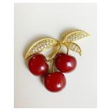 JOAN RIVERS CHERRY PIN