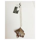 E & S MADE IN ITALY STERLING SILVER ELECTROFORM