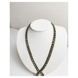 GOLD TONE LOOP STYLE NECKLACE