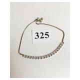 SILVER 925 RHINESTONE BRACELET