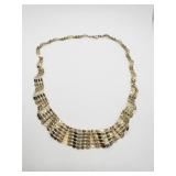 CHOCKER NECKLACE 16" 6 STANDS IN CENTER THAT