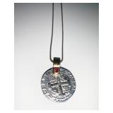 BRIGHTON DOUBLOON PENDANT NECKLACE