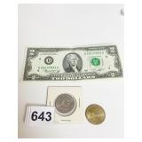 LIBERTY GOLD $1 COIN 1979 LIBERTY SUSAN B ANTHONY