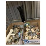 DESK LIGHT BRASS FITTING, PLASTIC PLUMBING