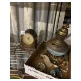 ELECTRIC CLOCK, OIL LAMP PARTS