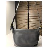 BLACK LEATHER PURSE