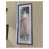 ABSENCE CANNOT HEARTS DIVIDE PRINT FRAMED