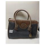 DOONEY BOURKE BLACK/BROWN LEATHER PURSE SOME