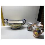 VASE, CENTER PIECE BOWL, PITCHER ITALY