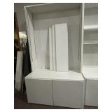 STORAGE CABINET 48" W X 7FT HIGH. BASE CABINETS