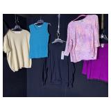 SWEATSHIRT XL NWT CLIO LARGE PURPLE SWEATER