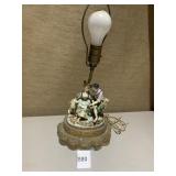 FIGURAL LAMP NEEDS CORD REPLACED