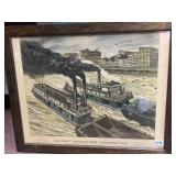 BECK GRAVURE - THE GREAT WELCOME WEEK STEAMBOAT