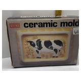 CERAMIC COW MOLD