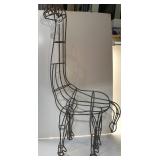 29" H METAL GIRAFFE