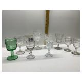 10 VINTAGE CORDIALS VARIOUS PATTERNS