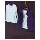 AVX TANK AND HOODIE BLUE SPOT-ON SLEEVE LINED