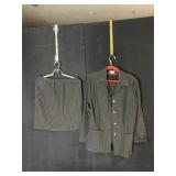 CLIO 3 PC SIZE MED SUIT SKIRT JACKET 2 POCKETS