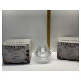 CONFECTIONS BUNNY ON A NEST BY INDIANA GLASS