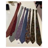 NECK TIES INCL. BRANDINI, ARMANI, ETC.