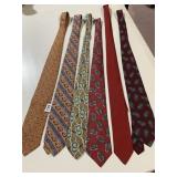6 NECK TIES INCL. ARMANI