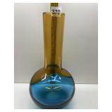 EVOLUTION BY WATERFORD TWO TONE ART GLASS VASE