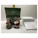 FITZ AND FLOYD SALT/PEPPER SHAKER