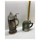 STEINS ONE HAS CRACK ON BASE