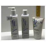 LAVENDER SHOWER GEL, BODY LOTION