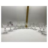 10 VINTAGE CORDIALS VARIOUS PATTERNS