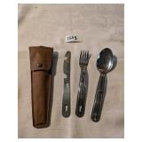 BOY SCOUTS 3 PC CAMP UTENSIL SET IN ORIGINAL