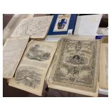 WEDGWOOD BOOK AND HARPER MAGAZINE PARTS 1800