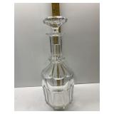 DECANTER SIGNED LAWBEY W/ STOPPER