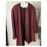 DONCASTER WOOL BLEND XL KNEE LENGTH LINED