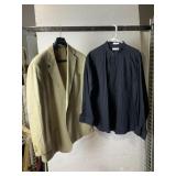 MENï¿½S PIERRE CARDIN NAVY BLUE LONG SLEEVE SHIRT